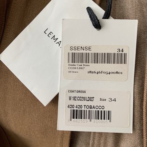 Lemaire Denim Coat Dress - Picture 13 of 13